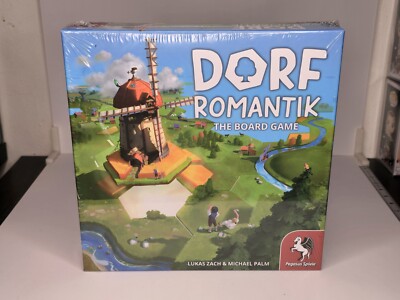 New Dorf Romantik The Board Game Sealed In Plastic Pegasus Spiele 