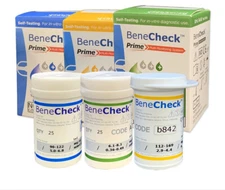 BeneCheck Prime: Check Glucose, Cholesterol, and Uric Acid Test Strip