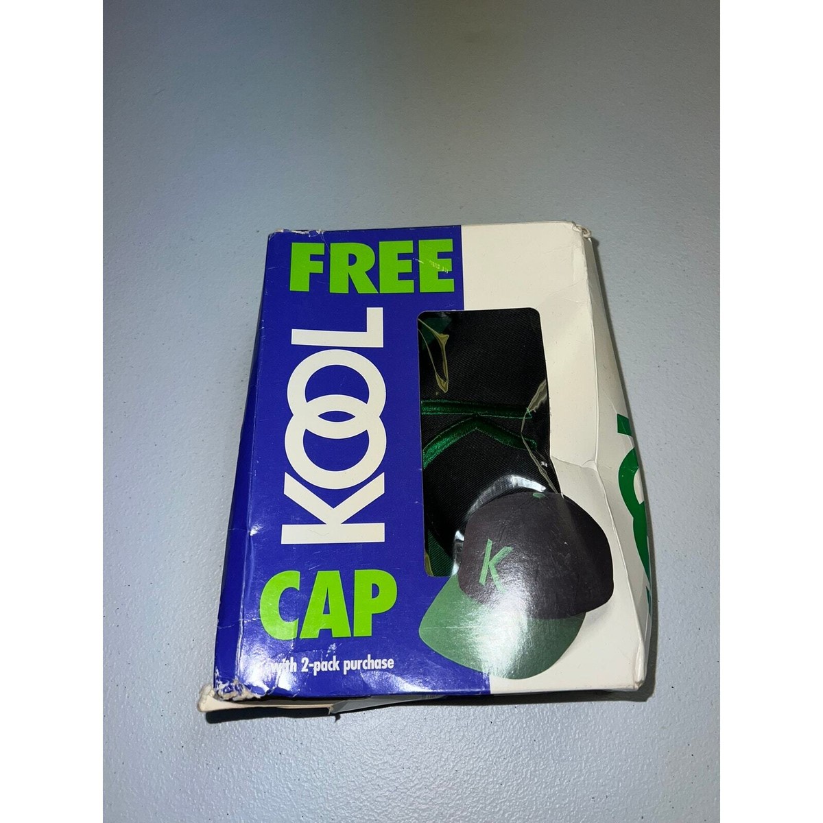 Vintage Kool Cap Cigs Cigarettes Promo Promotional Hat Cap