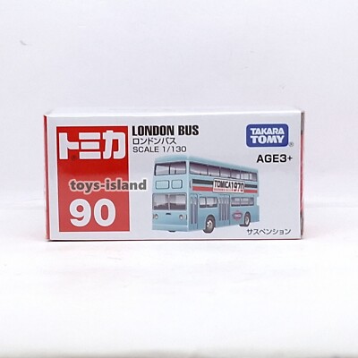 TOMICA 90 ASIA LIMITED LONDON BUS 1/130 TOMY 2025 May New Model | eBay