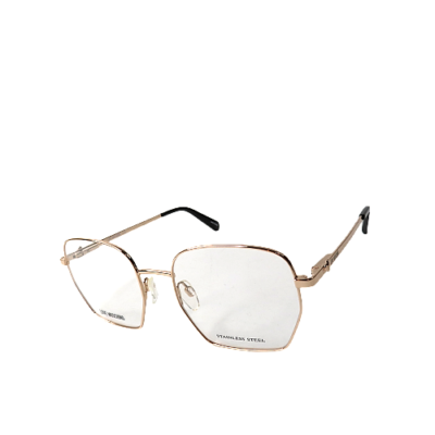 LOVE MOSCHINO Eyeglasses MOL580 DDB Rose Gold Optical Frame  display picture 1
