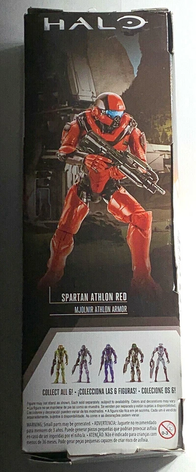 Figura de acción Halo Spartan Athlon rojo 12" MATTEL Foto 3 de 4
