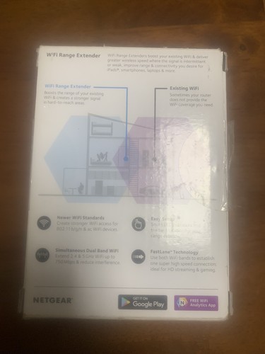 Netgear Wi-Fi Range Extender Boost Your Existing Wi-Fi Lots Of $7.95 Deals - Photo 3/7