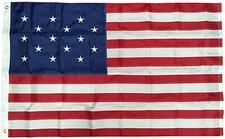 3x5 Embroidered 15 STAR SPANGLED BANNER DOUBLE SIDED 200D Nylon 5X3 Flag Banner