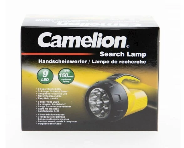Camelion 9 LED Power Torch Handlampe / Handscheinwerfer / Handleuchte per DHL