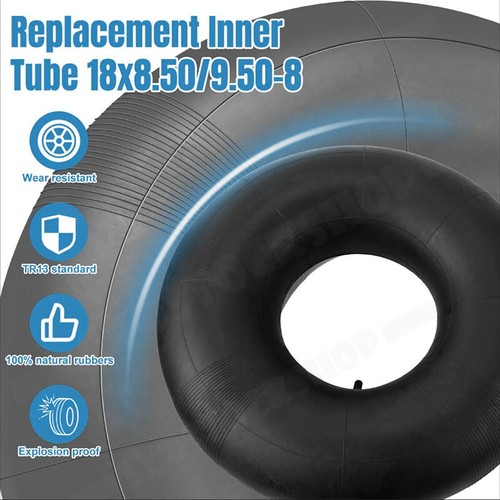 1/2xInner Tube 18x8.5-8 18x9.5-8 Straight Valve for Ride On Lawn Mower ATV Buggy - Picture 9 of 14
