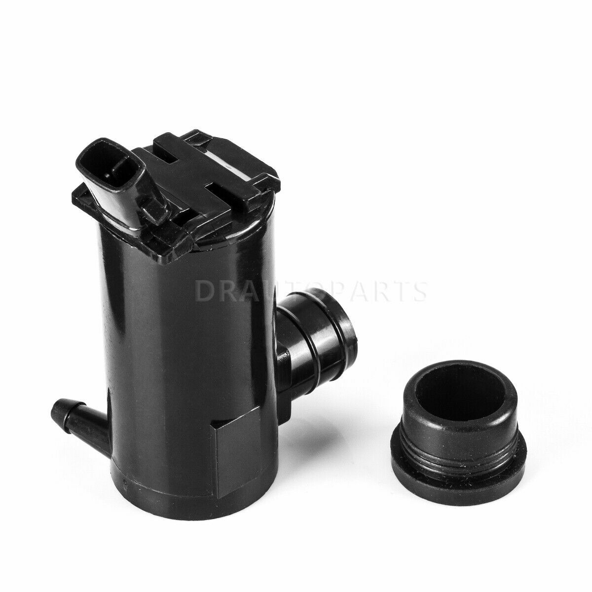 EMagTech Heckscheiben-Düsen Für Lada NIVA - 2er Set, Schwarz, Direktes Upgrade - Einfacher Einbau