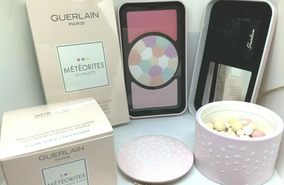 GUERLAIN METEORITES MY PALETT #2 POLVO REVELADOR DE LUZ + RUBOR + RESALTAR CUMPLEAÑOS Foto 2 de 4