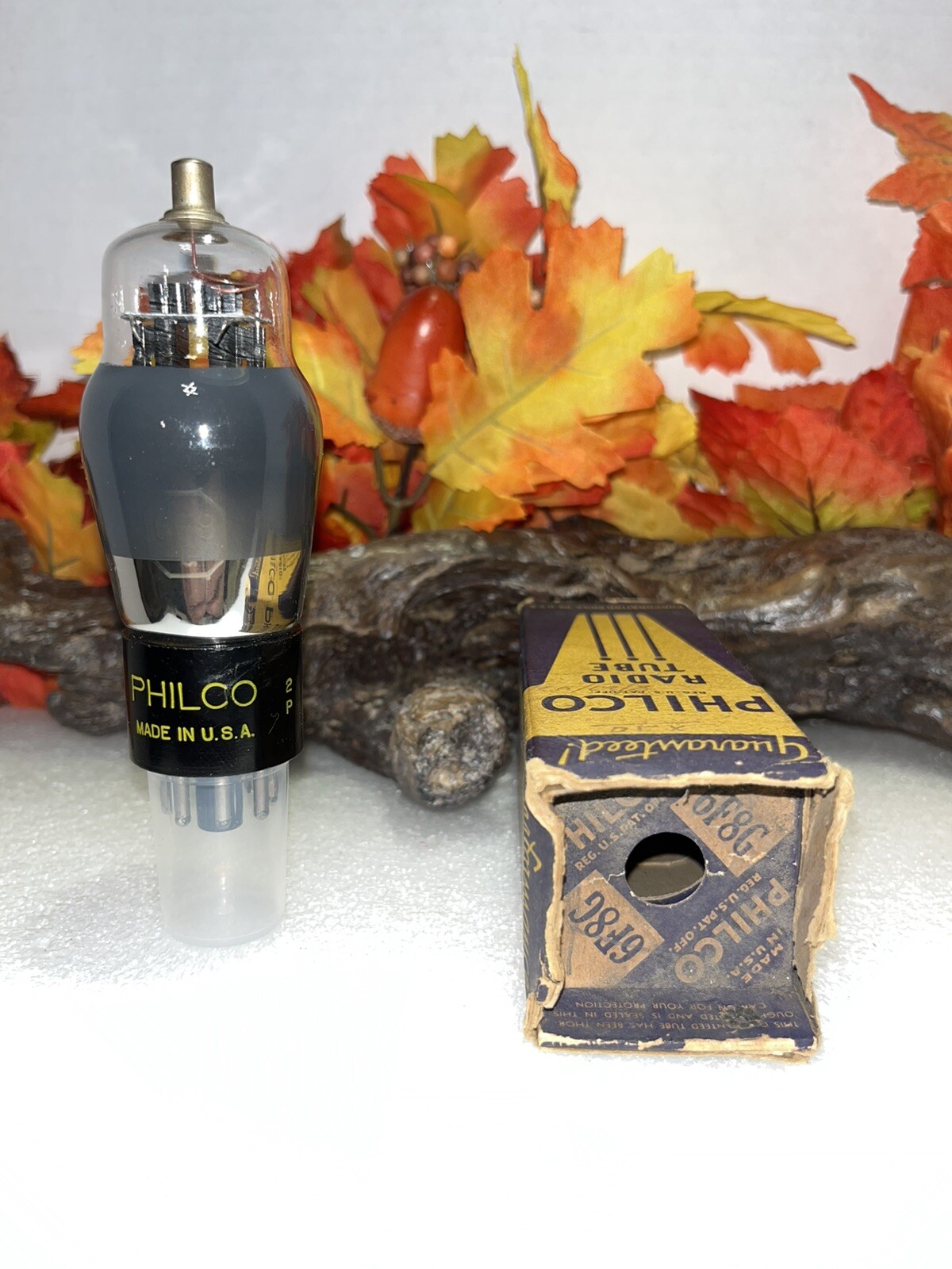 Philco 6F8G Vacuum Tube NOS NIB Tested Strong Performance