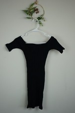 Mid Sleeve Mini Bodycon Stretchy Dress