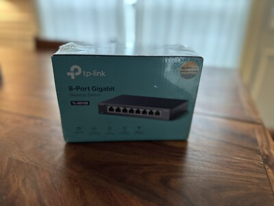 New sealed TP-LINK TL-SG108 8-Port Gigabit Desktop Switch 10/100/1000Mbps Switch