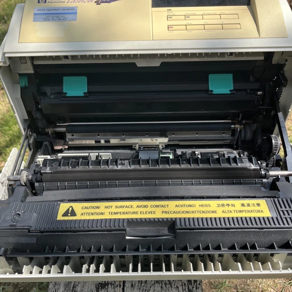 Vintage HP LaserJet 4MV Laser Printer C3142A September 1994 - Image 4 of 4