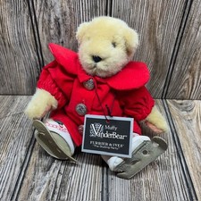 Vintage Muffy Vanderbear Teddy Plush Furrier and Ives The Skating Party