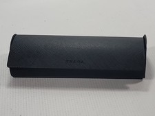 Prada Optical Case Eyeglass Black Hard Box Cloth Magnetic Original and Authentic