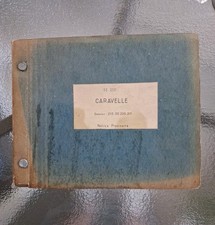 INSTRUCTION MANUAL CARAVELLE  DOSSIER SE 210 211 NOTICE PROVISOIRE