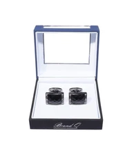 Brand Q CFN500-B Cuff Links Black