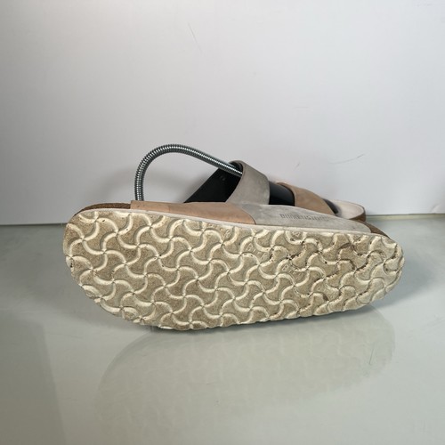 Birkenstock Arizona Sandalo con scivolo esagonale diviso, multicolore, taglia EU 40 US 9-9,5 - Foto 6 di 14