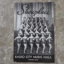 Showplace Radio City Music Hall Rockefeller Center Program May 1956 Grace Kelly