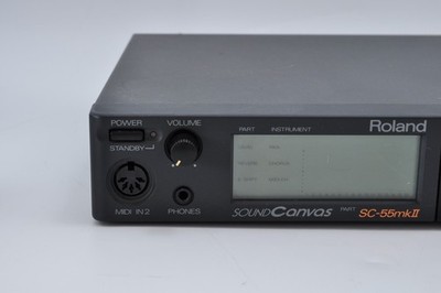 Roland SC-55 mkII SOUND Canvas Made in Japan 1994 w/Adapter