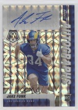 2021 Panini Mosaic Rookie Auto Mosaic Jake Funk #RA-66 Auto 1u6
