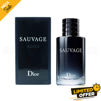 SAUVAGE BY CHRISTIAN DIOR 3.4 FL.OZ. EDT SPRAY FOR MEN