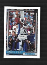 1992-93 Topps Shaquille O'Neal ROOKIE RC #362 Orlando Magic HOF
