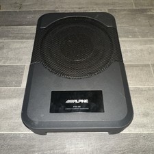 Alpine PWE-S8 8 Compact Powered Subwoofer Bla...