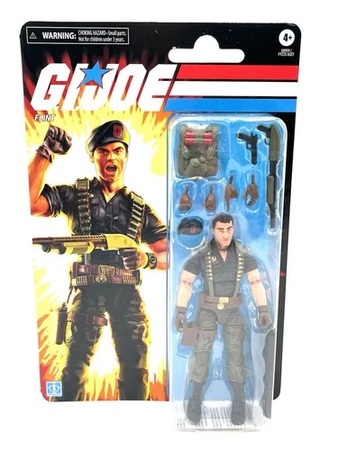 Hasbro G.IJoe Classified Retro Series Flint Boxed 6 Inch