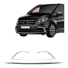 Mercedes Vito Nebelscheinwerfer Stoßstangenleiste ab 2024 Zierleisten Chrom 3tlg