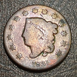 1831 Large Cent Large Letters