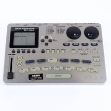 rhythm machine ZOOM RT-323 Used Operation confirmed Silver Japanese Manual