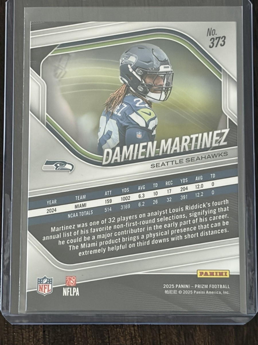 2025 Panini Prizm - Rookies Damien Martinez #373 (RC) | eBay