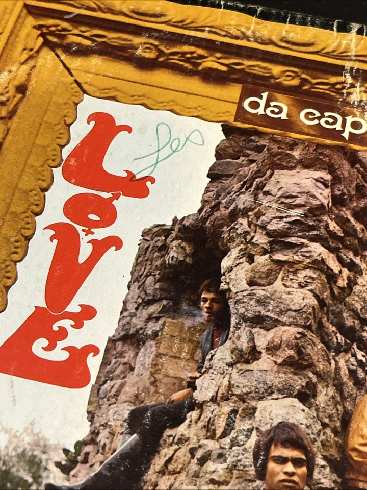Love Da Capo LP винил желтовато-коричневый ярлык Elektra 1-й стерео пресс Psych рок G + 1966 - Изображение 3 из 4