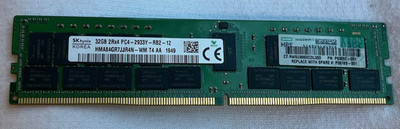 P03052-091 HPE 32GB 2Rx4 PC4-2933Y-R DDR4 Server Memory P00924-B21 P06189-001