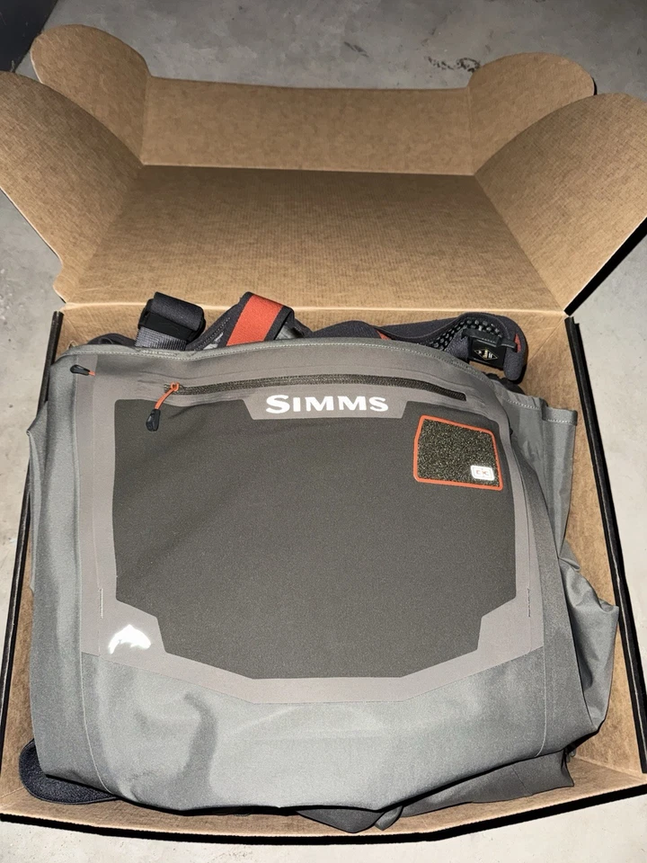 Simms Men’s G3 Guide Bootfoot Waders Rubber Sole- Size: 12 Large - Image 3 of 4