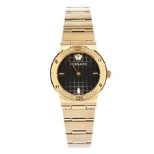 Orologio da polso donna Versace logo GRECA mini colore oro come nuovo