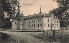 BELGIQUE - Boussu en Fagne - Le Château - jardin - cour - entrée - Edit Yve Decq