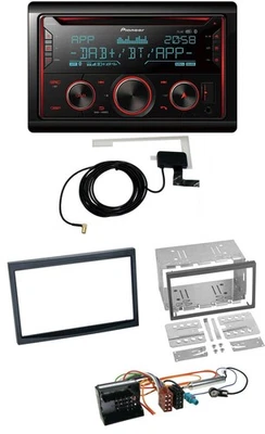 Pioneer 2DIN MP3 DAB USB CD Bluetooth Autoradio für Peugeot 207 307 Expert Partn - Bild 1 von 4