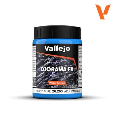 Vallejo Diorama FX Pacific Blue Water Textures Geländebau Wasser Texturpaste NEU
