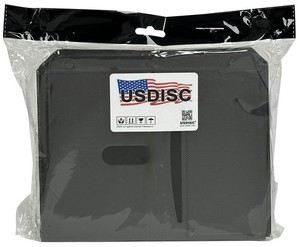 50 USDISC Plastic Sleeves 7.75 x 6.5, (Black) Binder Sleeve
