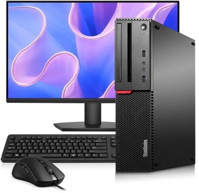 Lenovo m700 Desktop i5-6500 6MB Cache Memory 8GB RAM 256GB NVMe SSD 24in