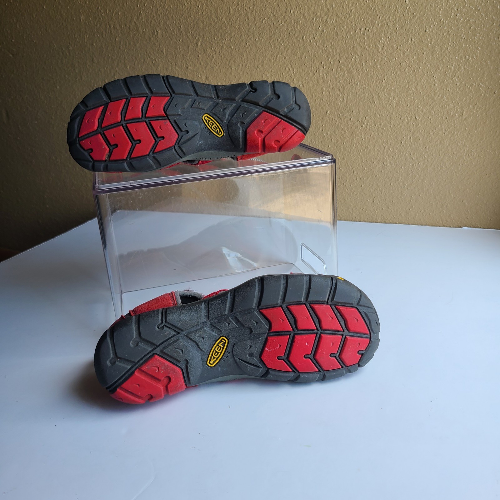 KEEN Footwear Big Kids Seacamp II CNX Nastro Rosso Lega Bambini Taglia 3