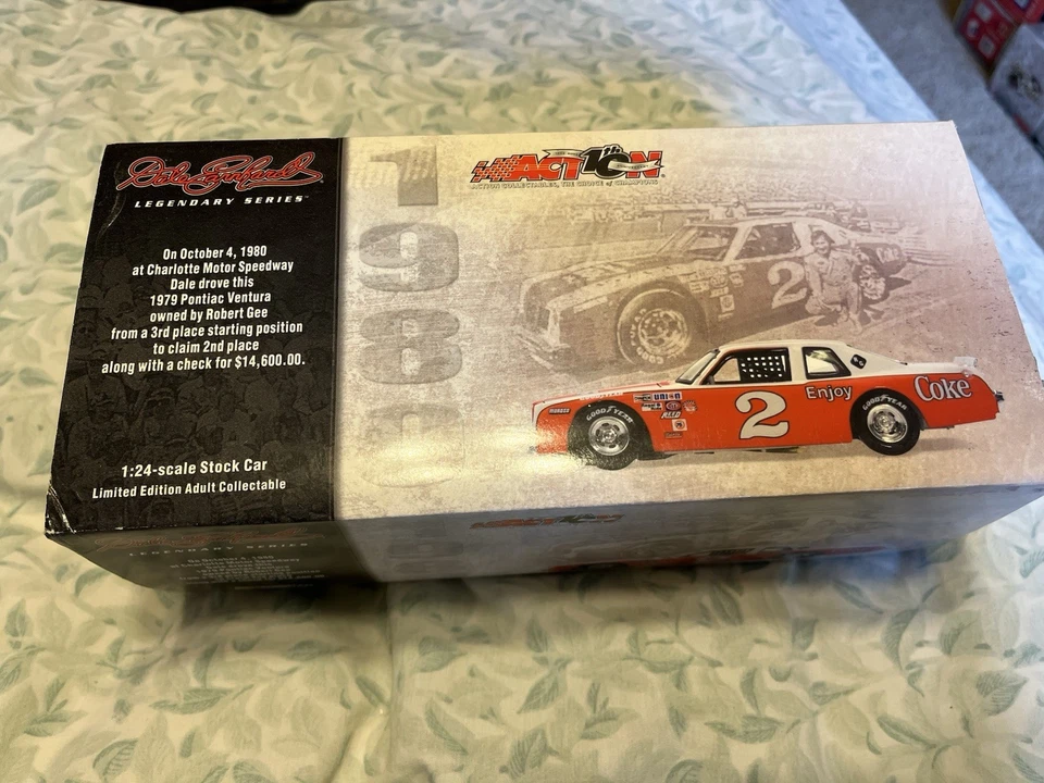 Pontiac Ventura Action Elite 1980 NASCAR Dale Earnhardt #2 Coca-Cola Foto 3 de 3