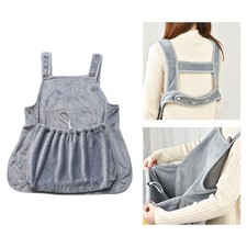 Cat Holder Carrier Apron Pets Holder Pouch Dog Hanging Chest Bag for Travel