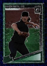 2025 Panini Donruss Optic Rated Prospect Blue Velocity - Hagen Smith #160 