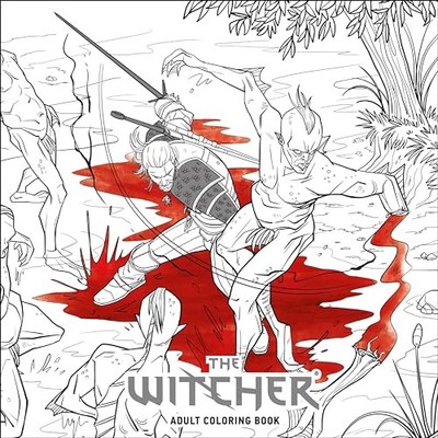 CD Projekt Red - Witcher Adult Coloring Book - Paperback - H245z