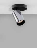 Nova Luce Inus Deckenleuchte GU10 Schwarz 12,7X5,7Cm Dimmbar 9111626