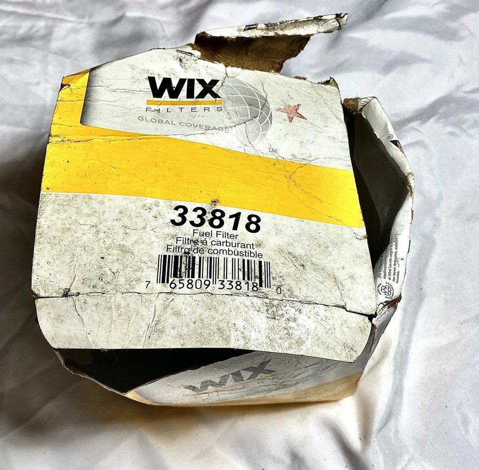 1999-2003 F250 F350 F450 7.3L Ford Powerstroke kit de filtro de combustível diesel WIX 33818 - Imagem 3 de 3