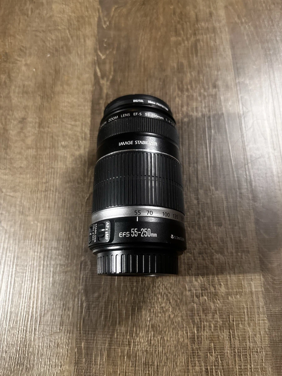 Canon EF-S 55-250mm Focal Macro/Close Up Camera Lenses for sale | eBay