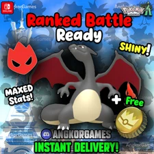 ✨ Shiny 6IV Charizard✨ ALPHA ✨Adamant Maxed EVs ✨  Pokemon Legends ZA